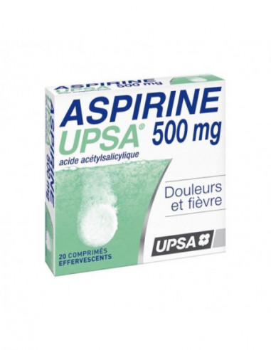 ASPIRINE UPSA 500 mg, comprimé effervescent