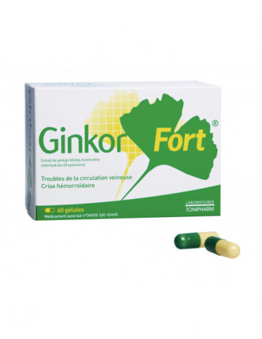 GINKOR FORT - 60 gélules