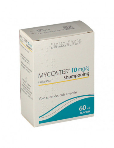 MYCOSTER 10 mg/g, shampooing - 60ml