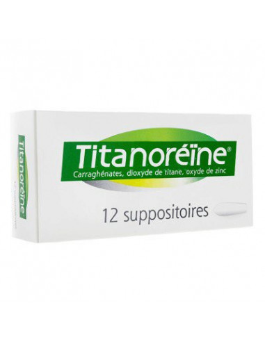 TITANOREINE - 12 suppositoires