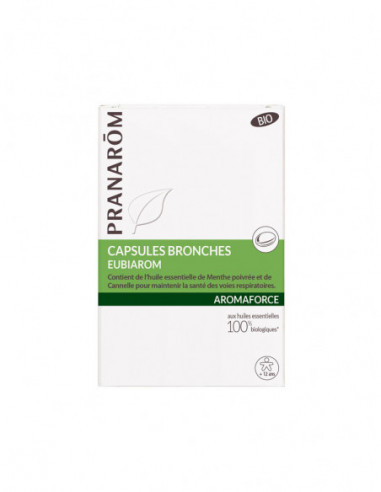 Pranarôm Aromaforce Capsules Bronches Eubiarom - 30 Capsule