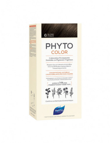 Phyto PhytoColor Coloration Permanente Coloration : 6 Blond Foncé