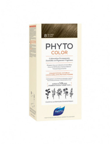 Phyto PhytoColor Coloration Permanente Coloration : 8 Blond Clair