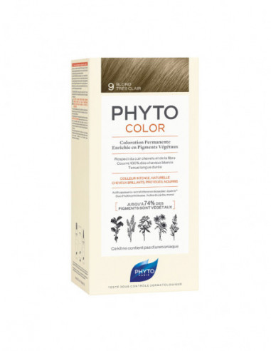 Phyto PhytoColor Coloration Permanente Coloration : 9 Blond Très Clair