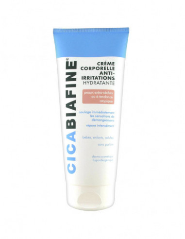 CicaBiafine Crème Hydratante Corporelle Anti-irritations - 200 ml