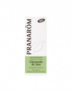 Pranarôm Huile Essentielle Citronnelle de Java Cymbopogon winterianus - Bio 10 ml