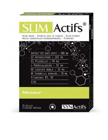 Aragan Synactifs SlimActifs - 30 Gélules