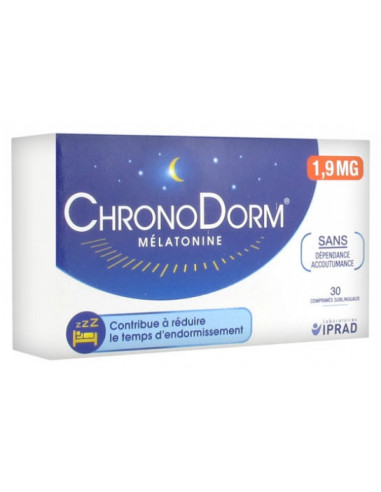 ChronoDorm Mélatonine 1,9 mg - 30...
