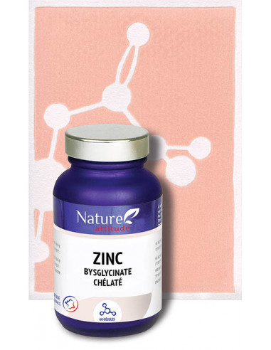 Zinc bisglycinate Chélaté - 60 gélules