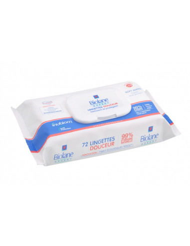 BIOLANE EXPERT Lingettes Douceur - 72...