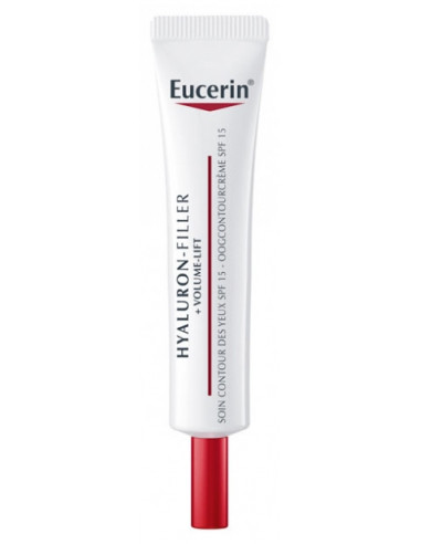 Eucerin Hyaluron-Filler + Volume-Lift Soin Contour des Yeux SPF 15 - 15 ml
