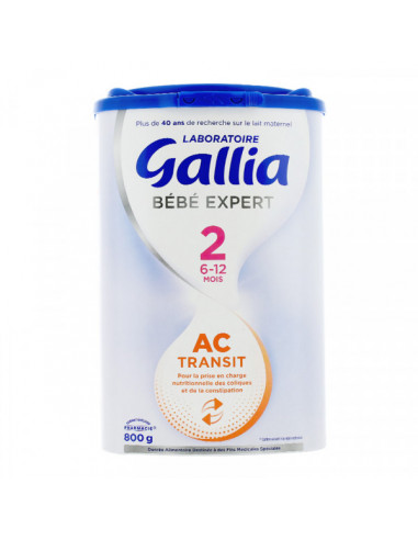 Bébé Expert Lait 2éme  Age  Transit...