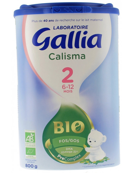 Calisma Bio en Poudre 2ème âge de 6 à 12 mois - 800g
