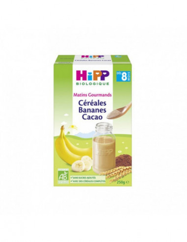 HIPP Céréales Bébé Banane Cacao - 250g