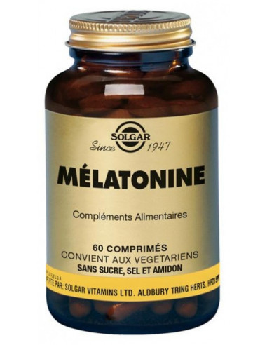 Solgar Mélatonine 1mg - 60 Comprimés