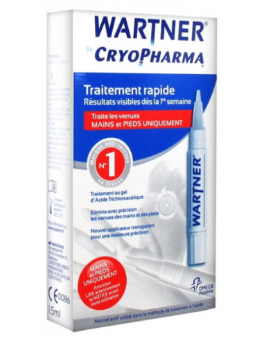 Cryopharma wartner cryopharma - 1 stylo anti-verrues
