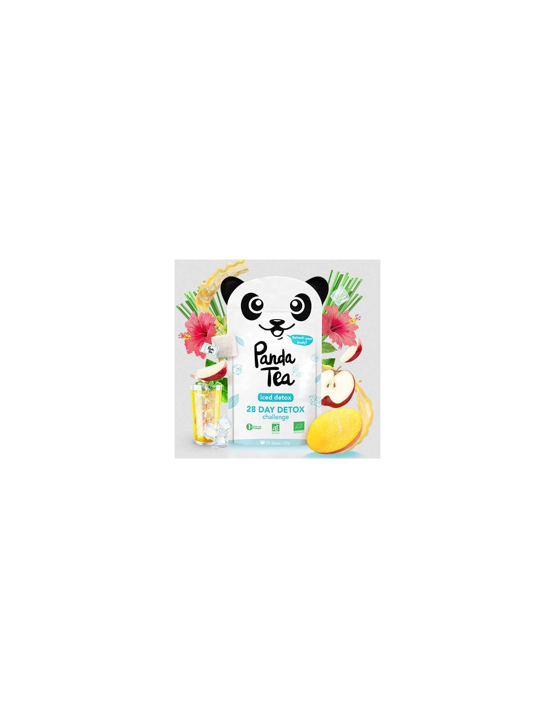 Iced Tea Detox - Thé glacé menthe - Panda Tea