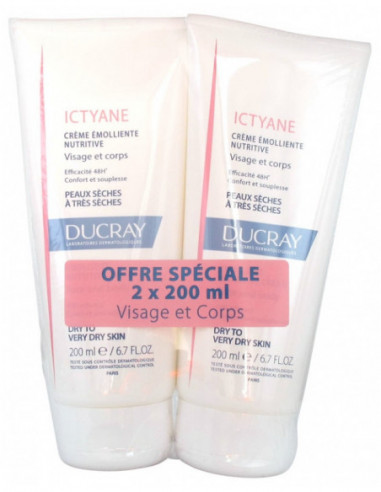 Ducray Ictyane Crème Émolliente...