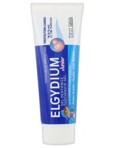 Elgydium Dentifrice Junior Bubble 7-12 ans - 50ml