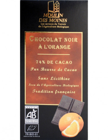 Moulin des Moines Chocolat Noir à...