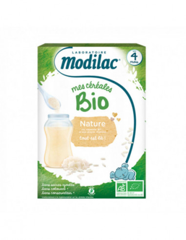 Modilac Mes Céréales Bio Nature Dès 4...