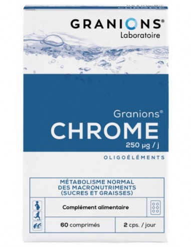 Granions Chrome 250 µg - 60 Comprimés