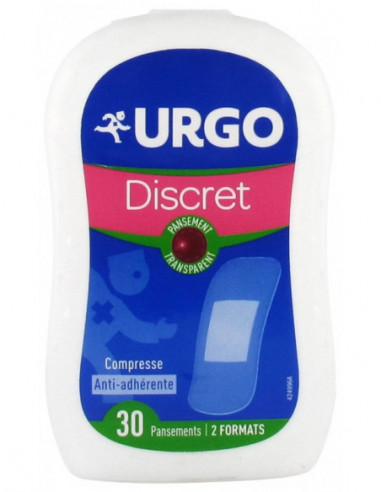 Urgo Discret Pansement Transparent - 30 unités