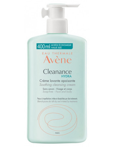 Avène Cleanance Hydra Crème Lavante Apaisante - 400ml