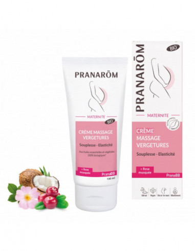 Pranarôm PranaBB Maternité crème massage vergetures - 100ml