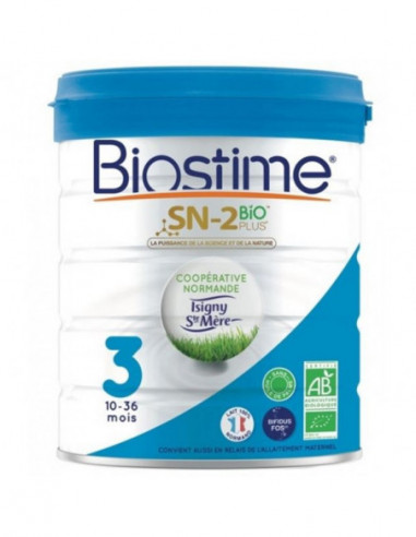 Biostime SN-2 Bio plus lait 3ème âge - 800g