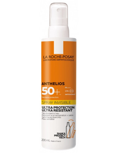 La Roche-Posay Anthelios Spray Invisible SPF50+ Avec Parfum - 200 ml