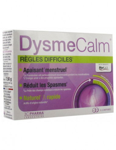  3C Pharma DysmeCalm - 15 Comprimés