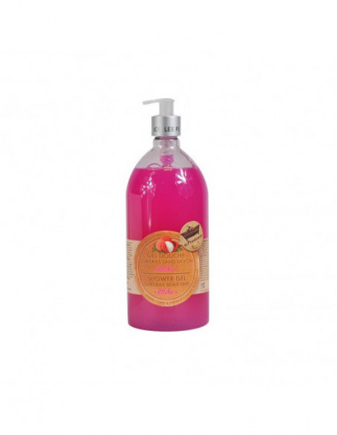 Les petits bains de Provence Gel Douche Litchi - 1l