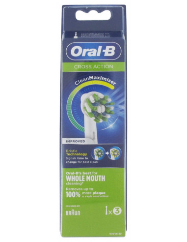 Oral-B Cross Action - 3 Brossettes