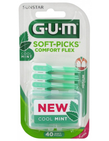 GUM Soft Picks Comfort Flex Cool Mint... GUM Soft Picks Comfort Flex Cool Mint...