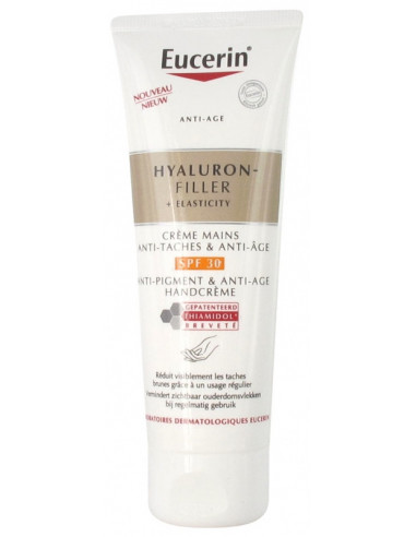  Eucerin Hyaluron-Filler+ Elasticity Crème mains anti tâches & anti-âge SPF30 - 75ml