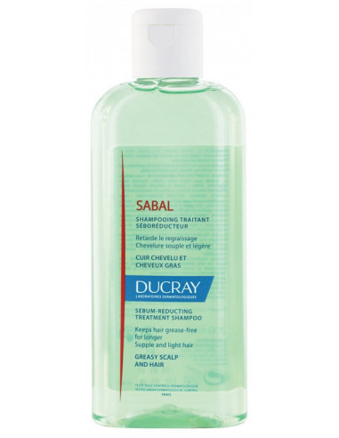 Ducray Sabal Shampoing Traitant Séboréducteur - 200 ml