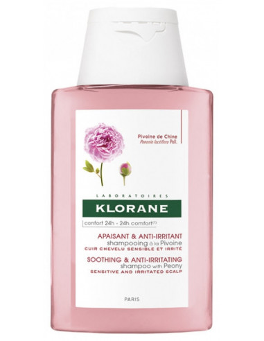 Klorane Shampoing Apaisant & Anti-Irritant à la Pivoine - 100 ml
