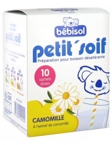 Bébisol Petit'Soif Camomille - 10 Sachets