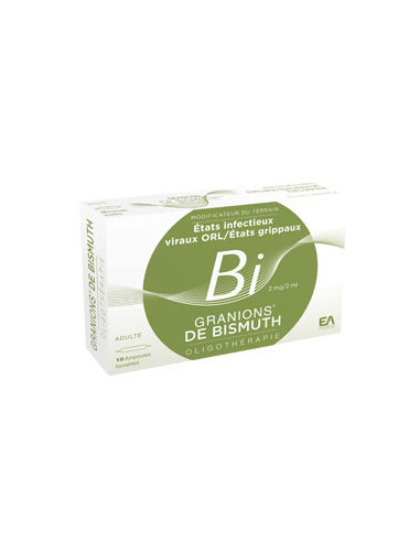 GRANIONS DE BISMUTH 