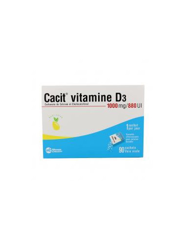 CACIT VITAMINE D3 1000 MG/ 880 UI 