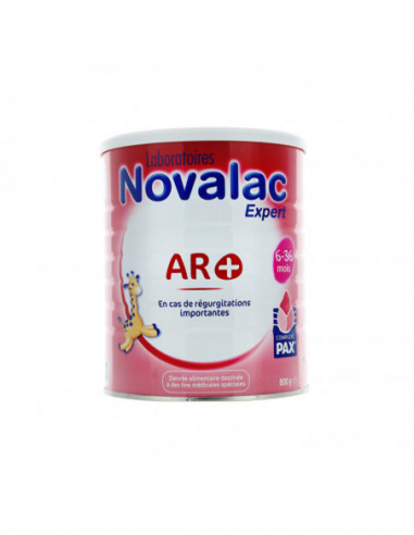Novalac AR+ lait 2eme âge - 800 g