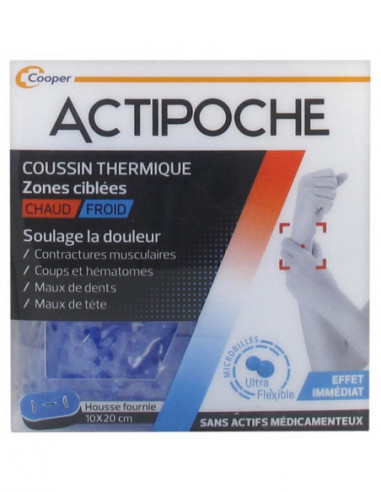 Cooper Actipoche Zones Ciblées Microbilles - 1 Coussin Thermique