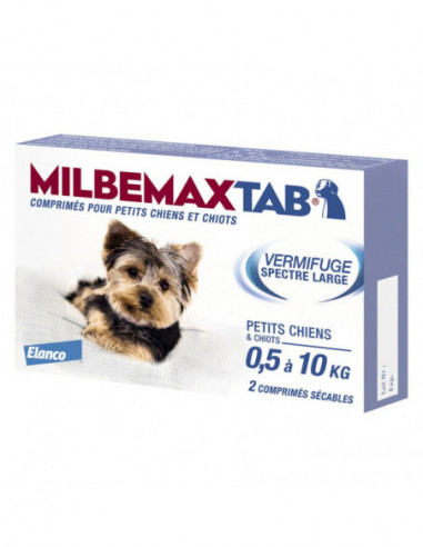 MilbemaxTab Chiots et Petits Chiens -... MilbemaxTab Chiots et Petits Chiens -...