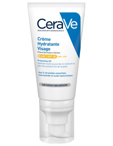 CeraVe Crème Hydratante Visage SPF30...
