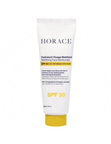 HORACE Hydratant Matifiant SPF30 - 75 ml HORACE Hydratant Matifiant SPF30 - 75 ml