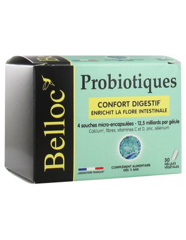 Belloc Probiotiques - 30 Gélules...