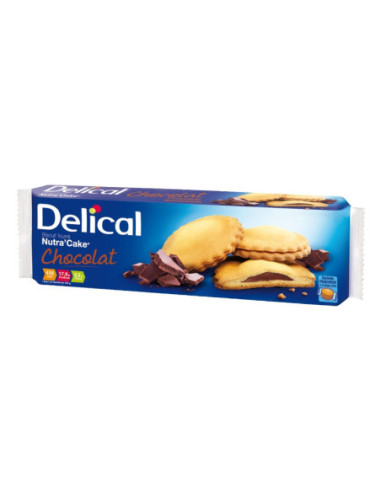 Delical nutra cake chocolat - 3x35g