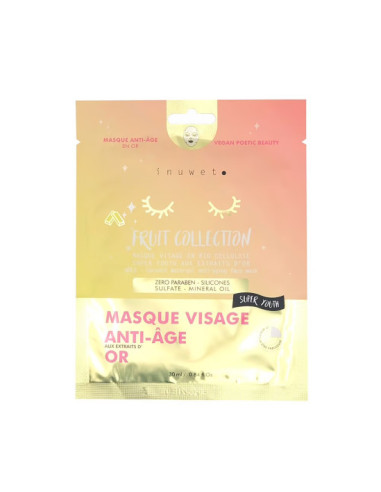Inuwet Masque Fruit Visage Anti Age...