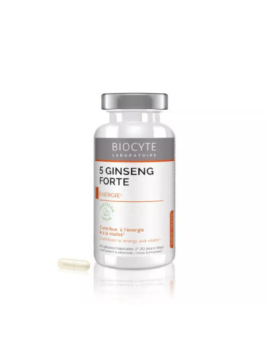 Biocyte 5 Ginseng Forte - 40 gélules